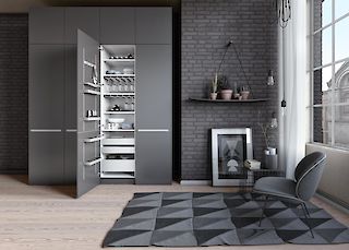 grey kitchen