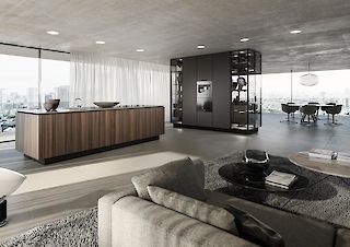 Kitchen island by SieMatic