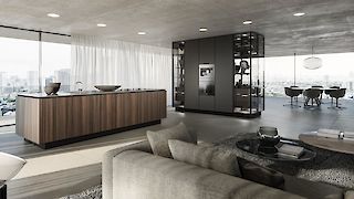 open kitchen by SieMatic