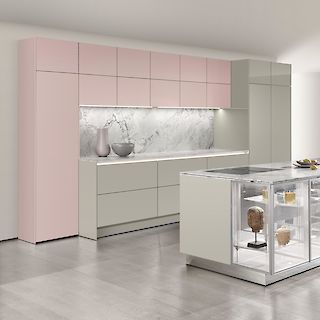 grey kitchen by SieMatic